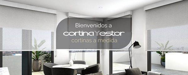 Bienvenidos cortinas